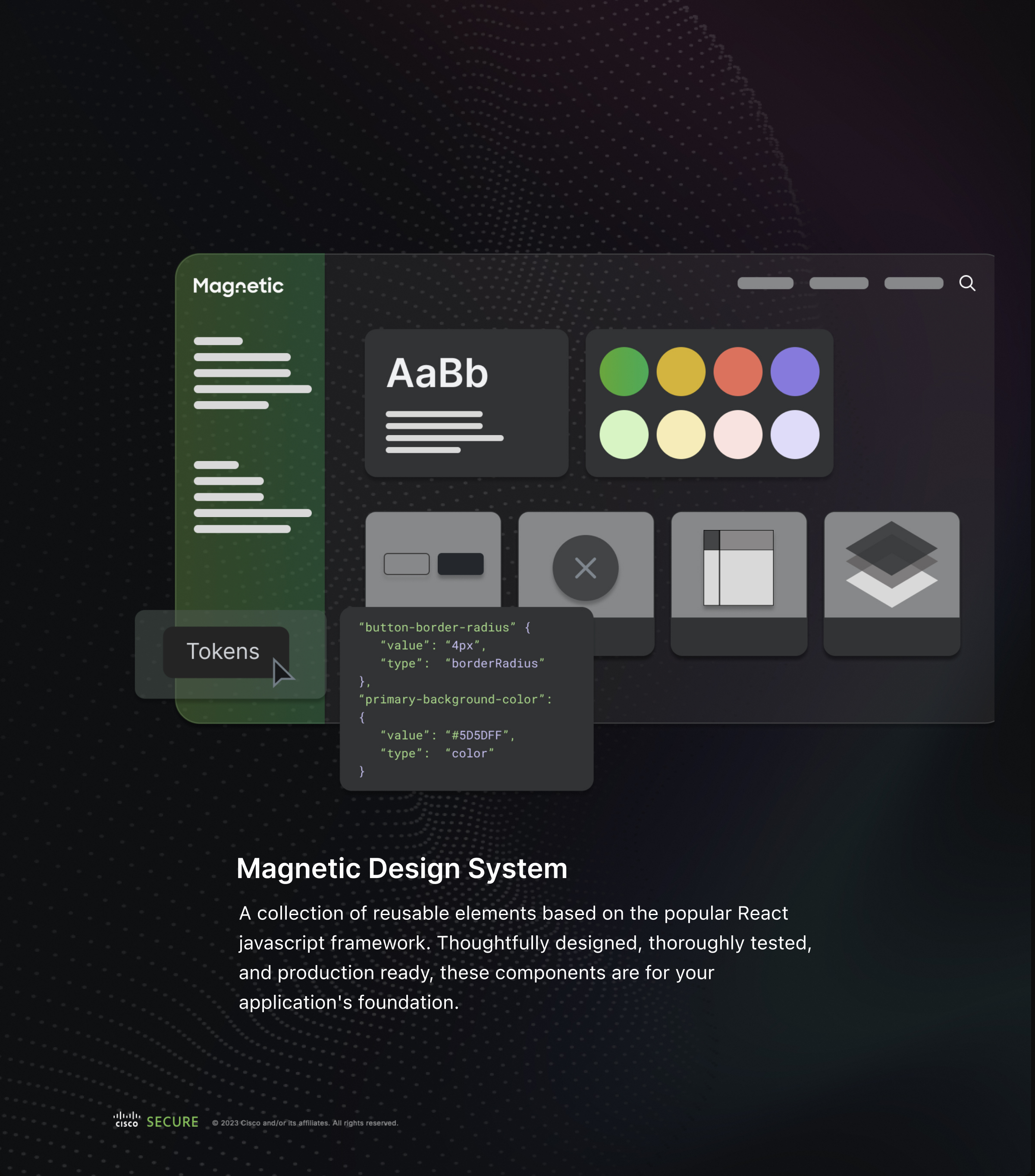 Cisco magentic design library