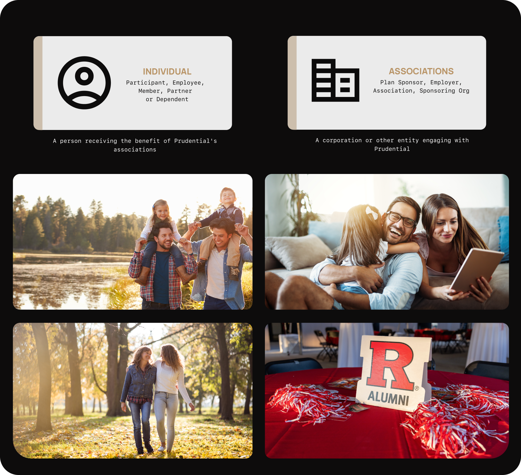 Prudential onboarding wireframes
